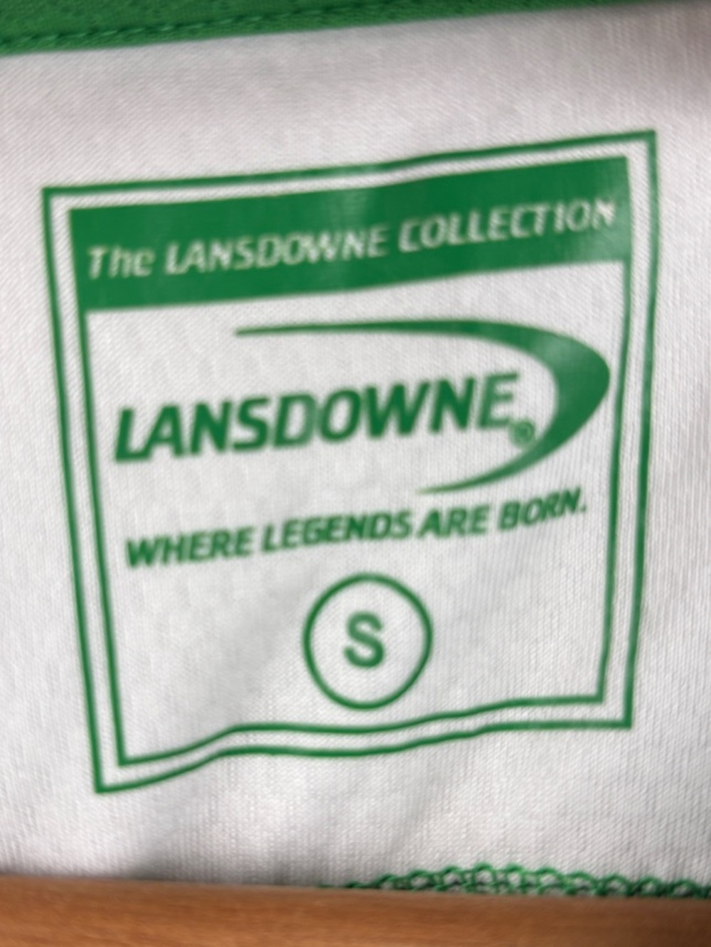Ireland Green & White Soccer Jersey by Lansdowne Men’s Small sport Irish - Picture 2 of 9